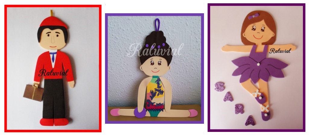 Muñecos planos personalizados para regalar