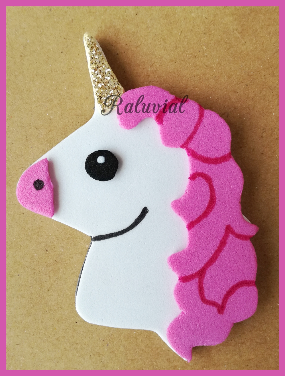 IMÁN UNICORNIO KAWAII