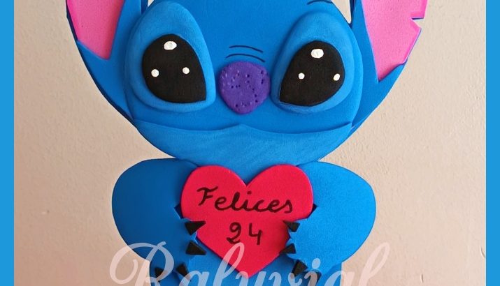 STITCH GOMA EVA EN 2D