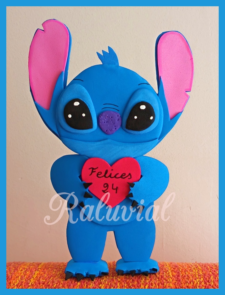 STITCH GOMA EVA EN 2D