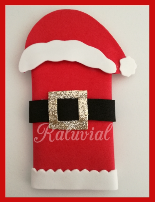 CARTERA PAPA NOEL PARA DAR ESTRENAS