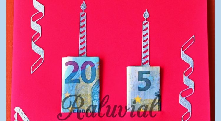 TARJETA 25 CUMPLEAÑOS RAQUEL GOMA EVA