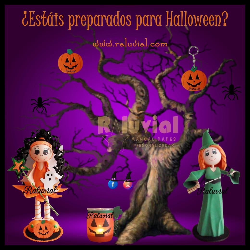 RALUVIAL PREPARADOS PARA HALLOWEEN